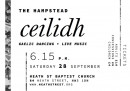The Hampstead Ceilidh (1 July 2022)